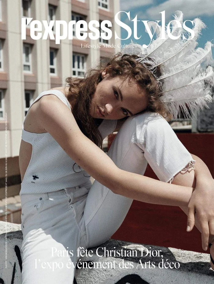Adrienne Juliger Poses For Van Mosseveld+N In 'Bal De Jour' For L